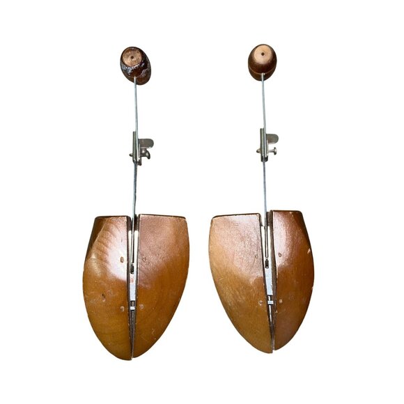 Vintage Henry’s Adjustable Wooden Shoe Trees Pair Used Mens - Picture 11 of 11